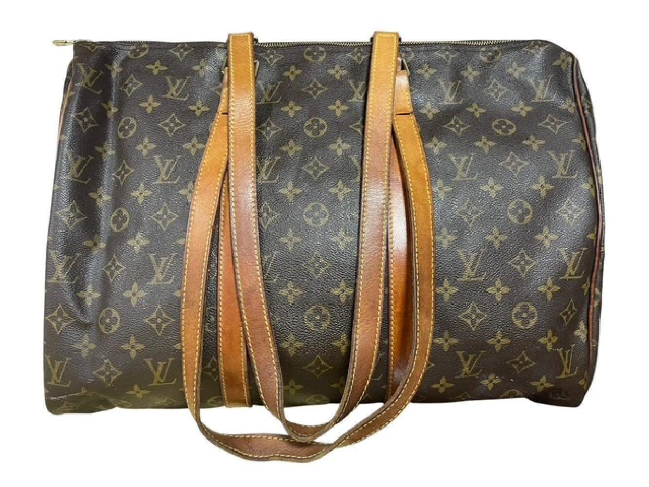 Louis Vuitton Hand Bags Brown with monogram pattern