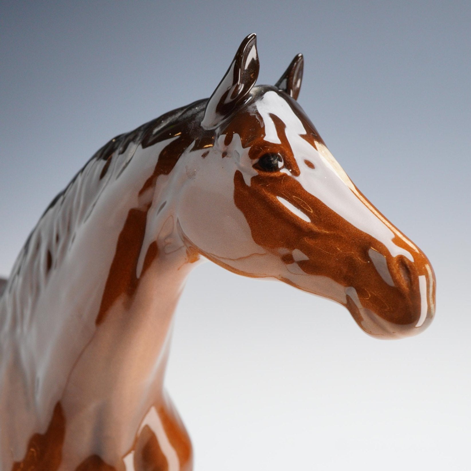 Beswick England Bois Roussel Horse Figurine Large 11.25" High Gloss Bay Model 701