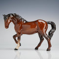 Vintage Beswick Stocky Jogging Mare Figurine - Model 855 Bay Gloss