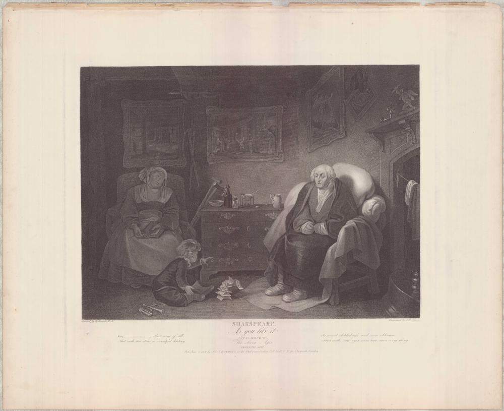 Boydell Shakespeare Gallery Engraving Robert Thew Robert Smirke As You Like It