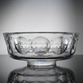 Orrefors Sweden Crystal Bowl Modernist P192-31 Mid Century Scandi Art Glass 8"