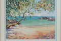 Lois Brezinski Signed Lithograph Smith Cove Ltd Ed 901/1500 Coastal Framed 27"