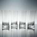4 Orrefors Sky Bar Highball Glasses Erika Lagerbielke Crystal Set Original Box