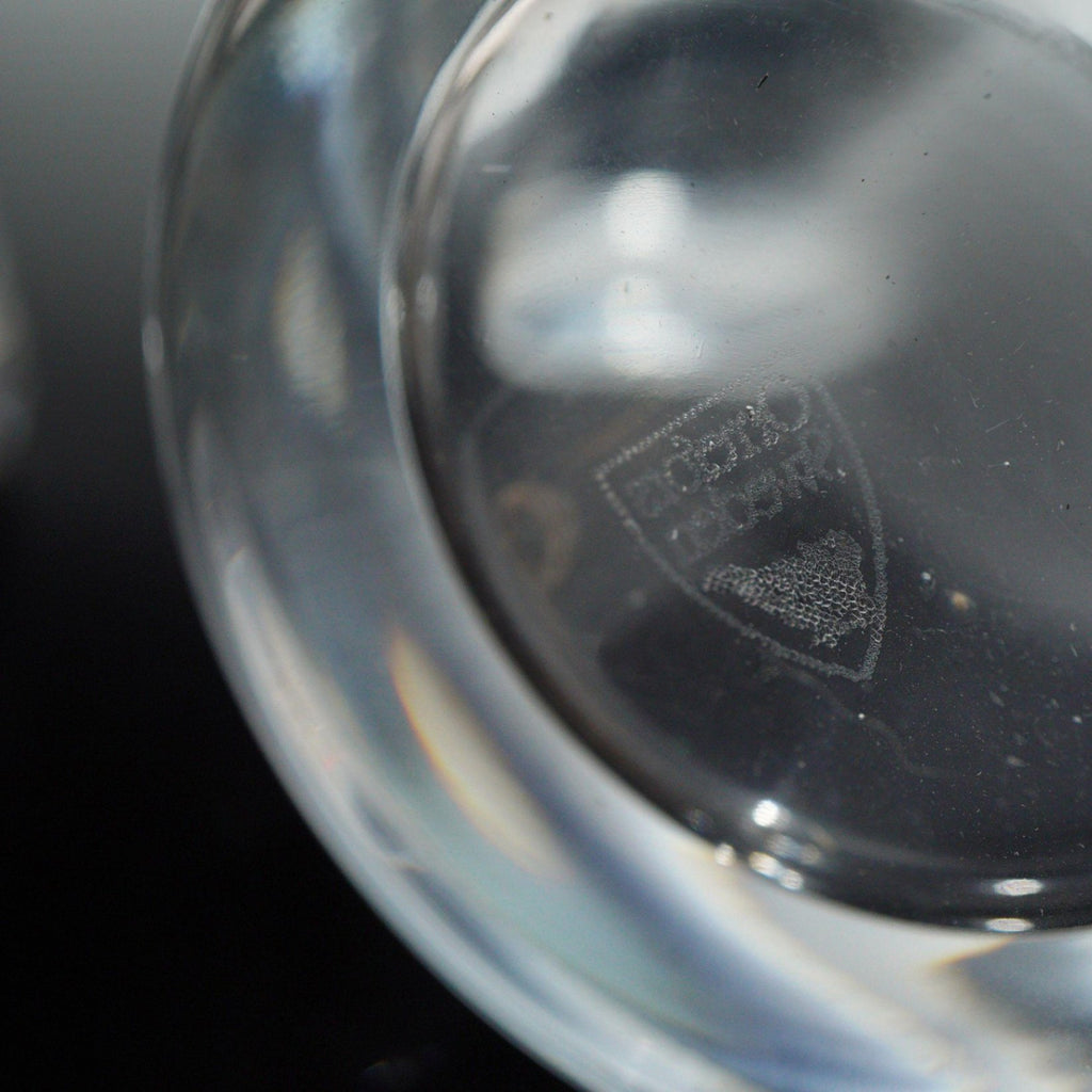 4 Orrefors Sky Bar Highball Glasses Erika Lagerbielke Crystal Set Original Box
