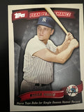 2010 Topps Peak Performance #PP-47 Roger Maris New York Yankees HOF Card
