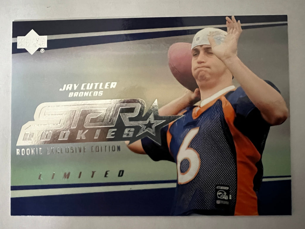 2006 Upper Deck #210 Jay Cutler Denver Broncos RC Rookie Card Star Rookies
