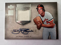 2005 Upper Deck Hall of Fame Jim Palmer AUTO JERSEY /15 Hall of Seasons #HFS-JP3