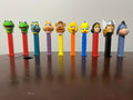 Lot of 10 PEZ - Muppets, Sesame Street, DC Wonder Woman, Marvel Thor, Eeyore