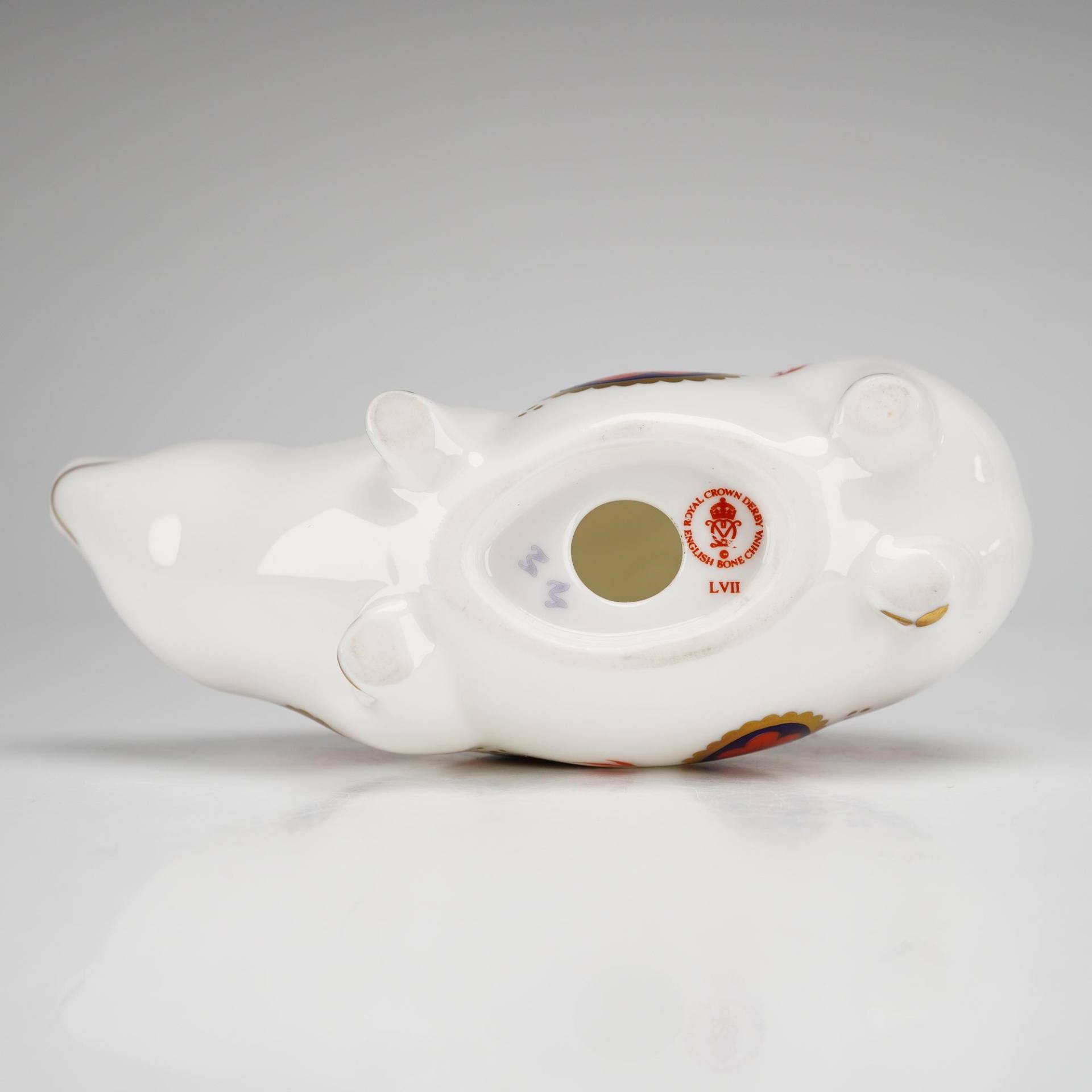 Royal Crown Derby Collectables White, Orange, Blue, Gold