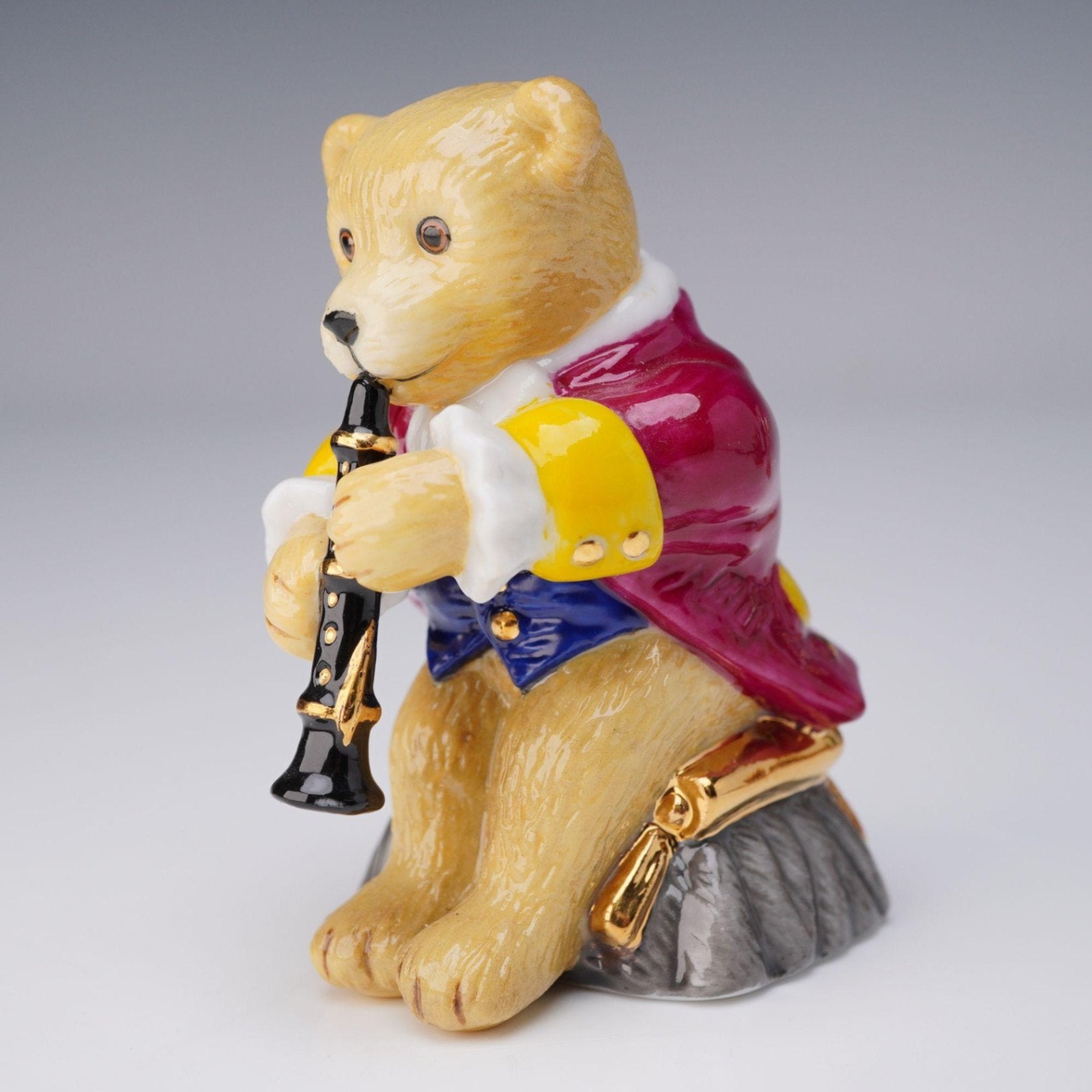 3pc Halcyon Days Teddy Orchestra Figures Lord Archibald Peregrine Count Cornelius