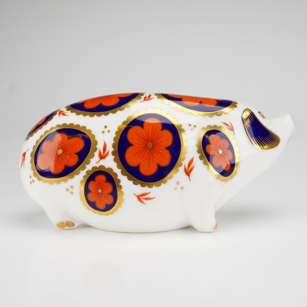 Royal Crown Derby Collectables White, Orange, Blue, Gold