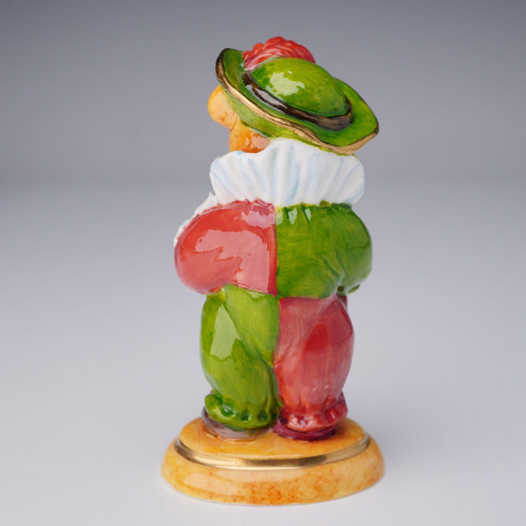 Halcyon Days Enamelled Porcelain Musical Bear Figurine Playing Banjo 2001 Boxed