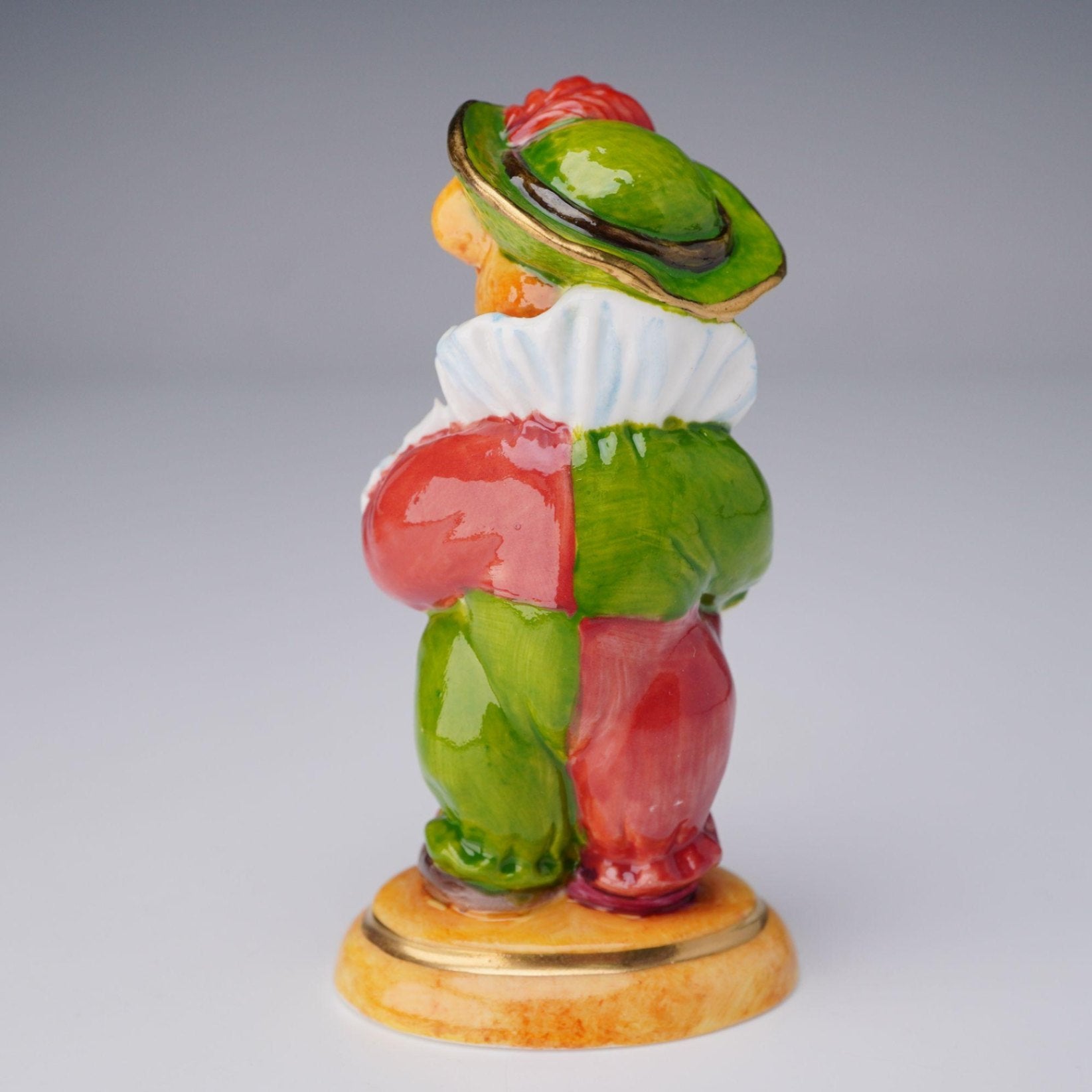 Halcyon Days Enamelled Porcelain Musical Bear Figurine Playing Banjo 2001 Boxed