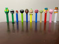 Lot of 11 PEZ - Slimey Sid Ghost, Michigan Football, Yoda, Hamm, Frosty