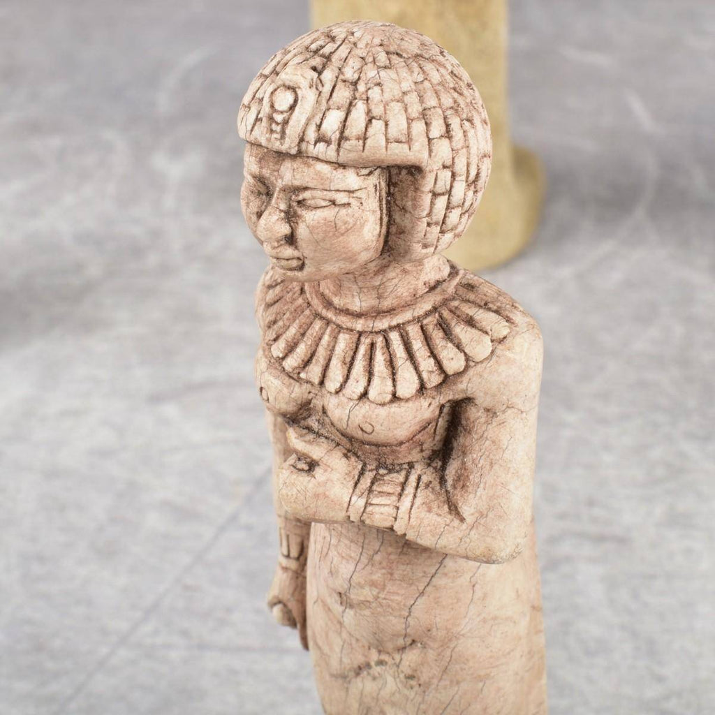 Vintage Egyptian Style Stone & Faience God/Goddess Collection (Set of 8)