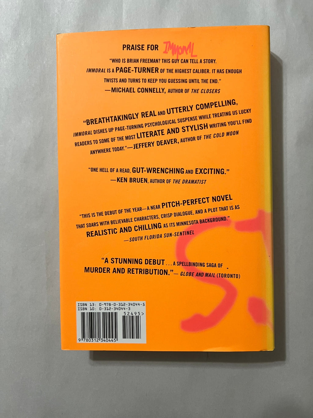 Stripped by Brian Freeman - Signed First Edition First Printing 2006 Hardcover