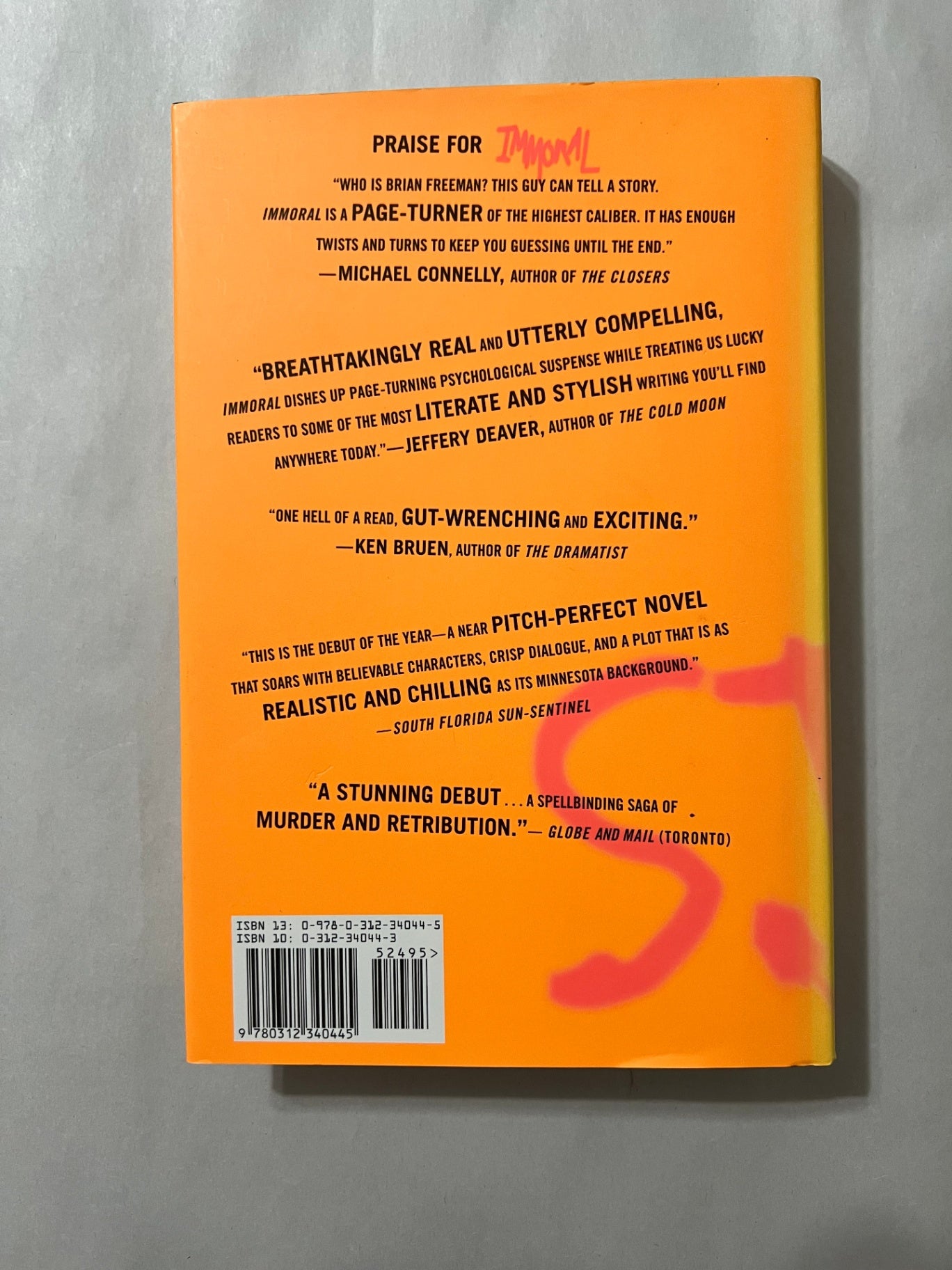Stripped by Brian Freeman - Signed First Edition First Printing 2006 Hardcover