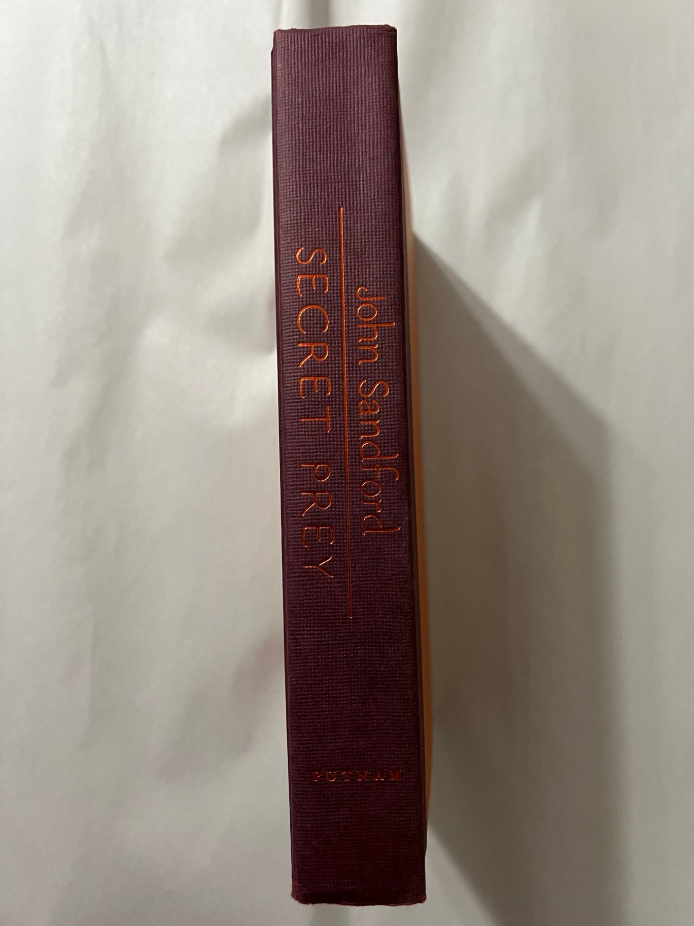 Secret Prey by John Sandford - Signed First Edition First Printing 1998 Hardcover