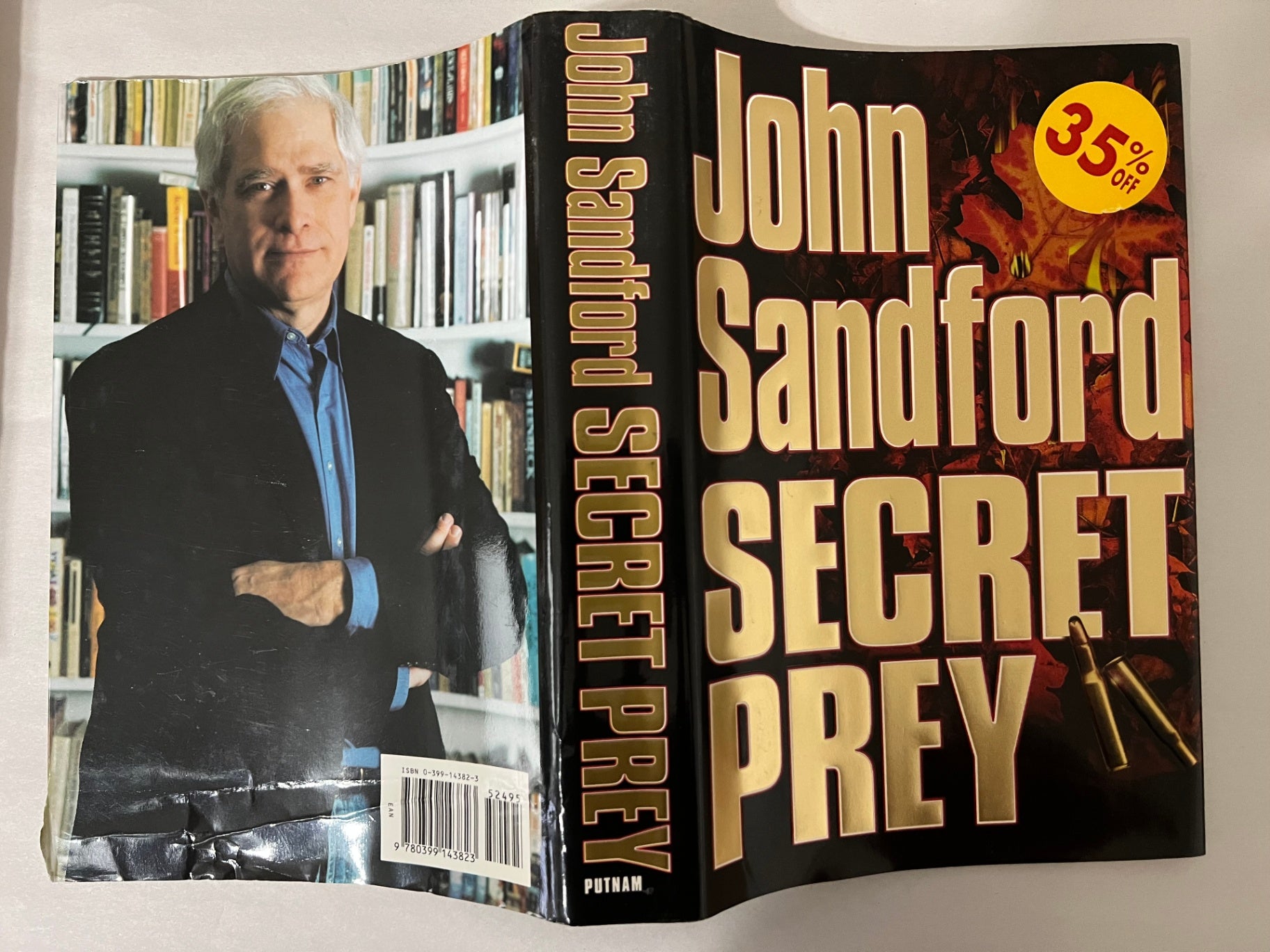 Secret Prey by John Sandford - Signed First Edition First Printing 1998 Hardcover
