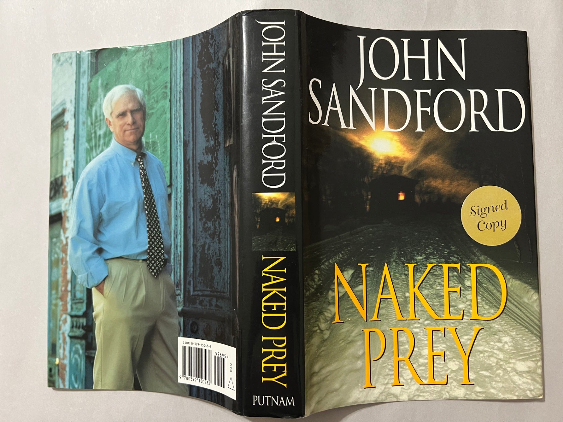Naked Prey by John Sandford - Signed First Edition First Printing 2003 Hardcover