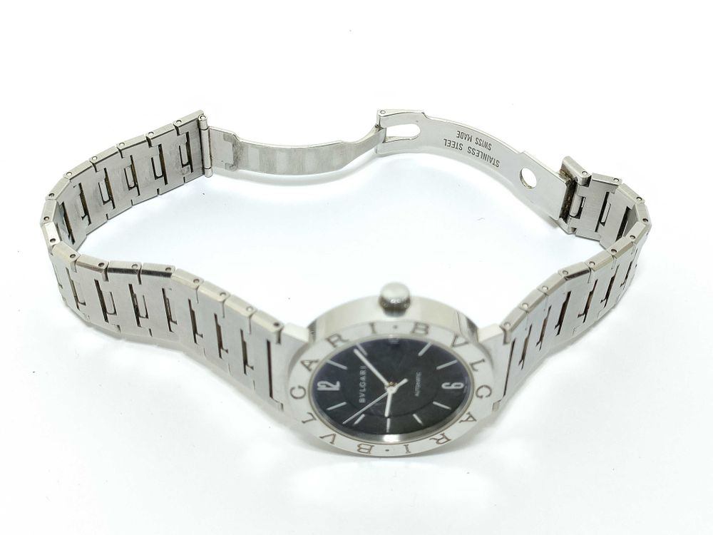 Authentic Bvlgari Bvlgari Automatic Stainless Steel Watch 32mm