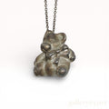 Vintage 1991 Tiffany & Co. Sterling Silver Bear Pendant Necklace 925
