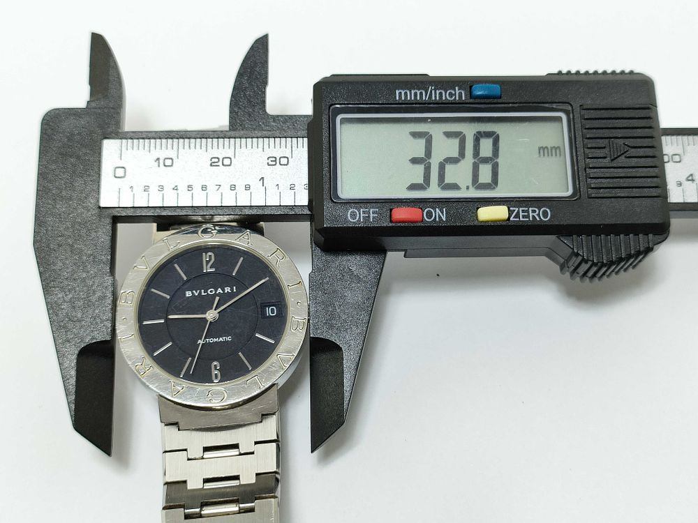 Authentic Bvlgari Bvlgari Automatic Stainless Steel Watch 32mm
