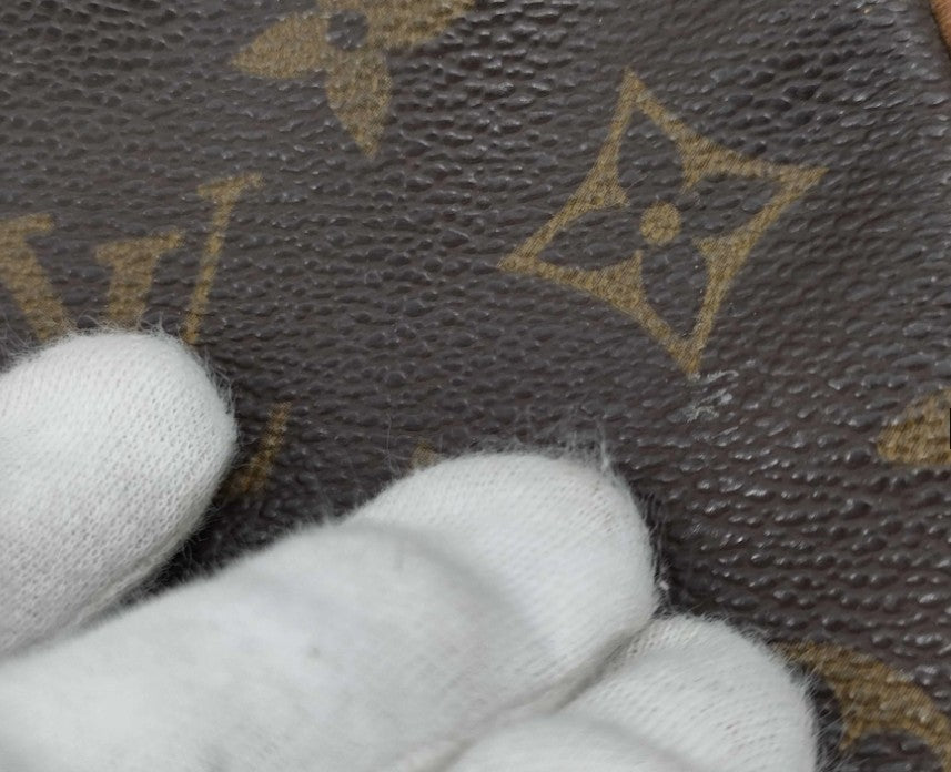 Authentic Louis Vuitton Keepall 45 Monogram Canvas Brown Travel Duffle Bag