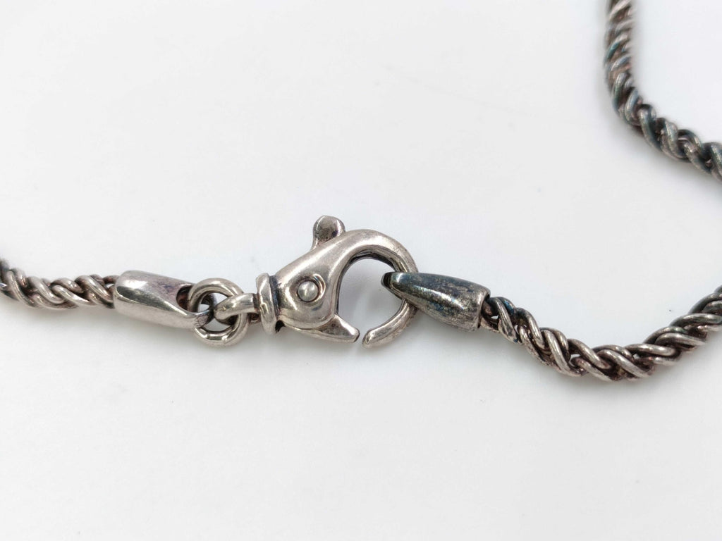 Tiffany & Co. Elsa Peretti Puzzle Heart Necklace Sterling Silver 18K Gold