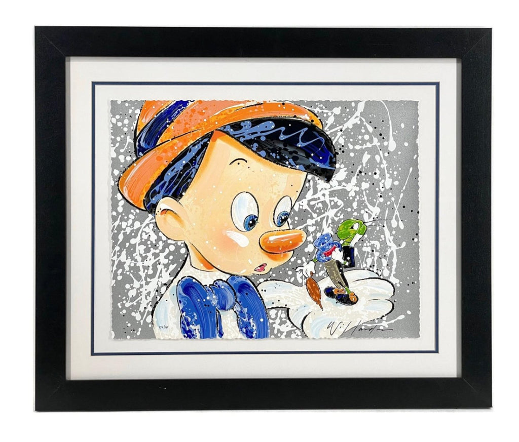 Dave Willardson "Boy Oh Boy" Hand Signed Limited Edition Disney Serigraph