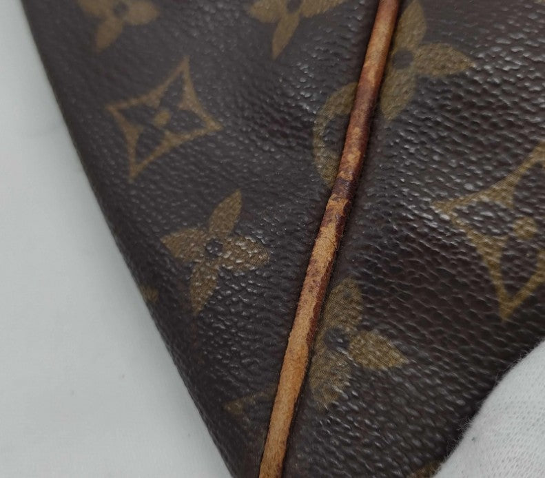 Authentic Louis Vuitton Keepall 45 Monogram Canvas Brown Travel Duffle Bag