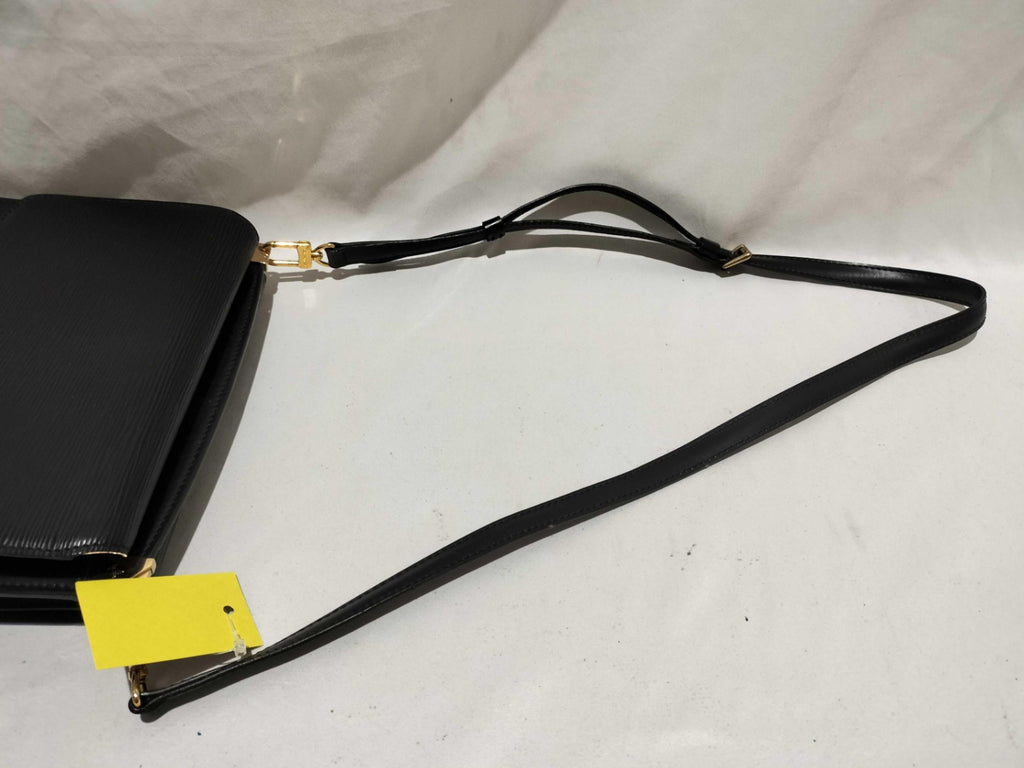 Authentic Louis Vuitton Grenelle M52362 Epi Leather Black Shoulder Bag