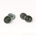 Authentic Tiffany & Co. Sterling Silver Monogram Round Cufflinks 925