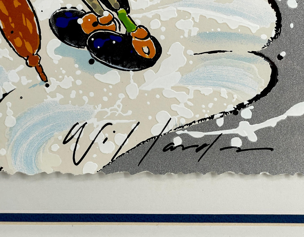 Dave Willardson "Boy Oh Boy" Hand Signed Limited Edition Disney Serigraph