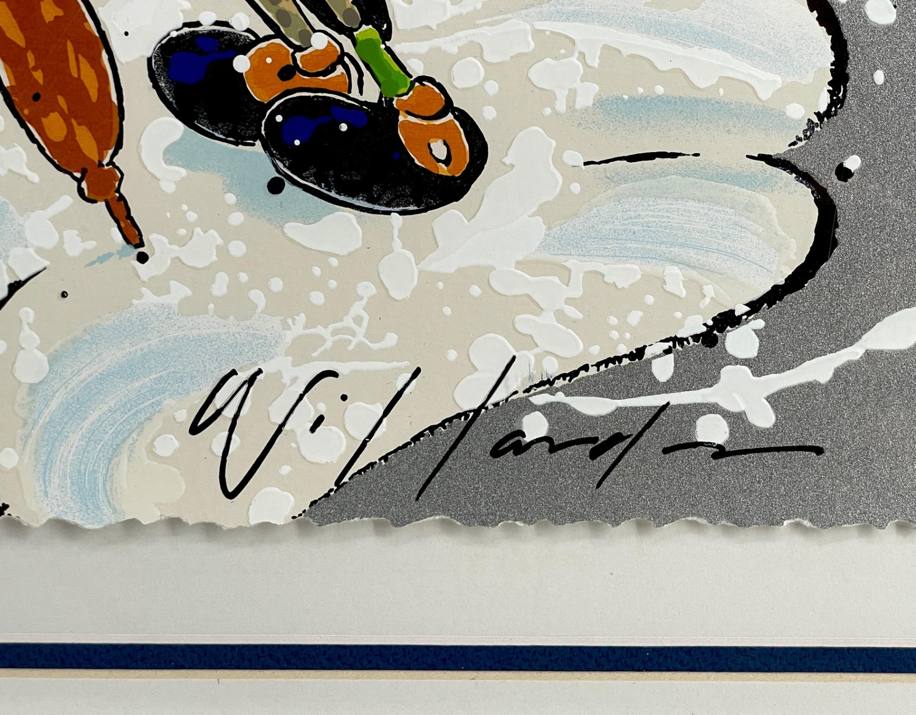 Dave Willardson "Boy Oh Boy" Hand Signed Limited Edition Disney Serigraph