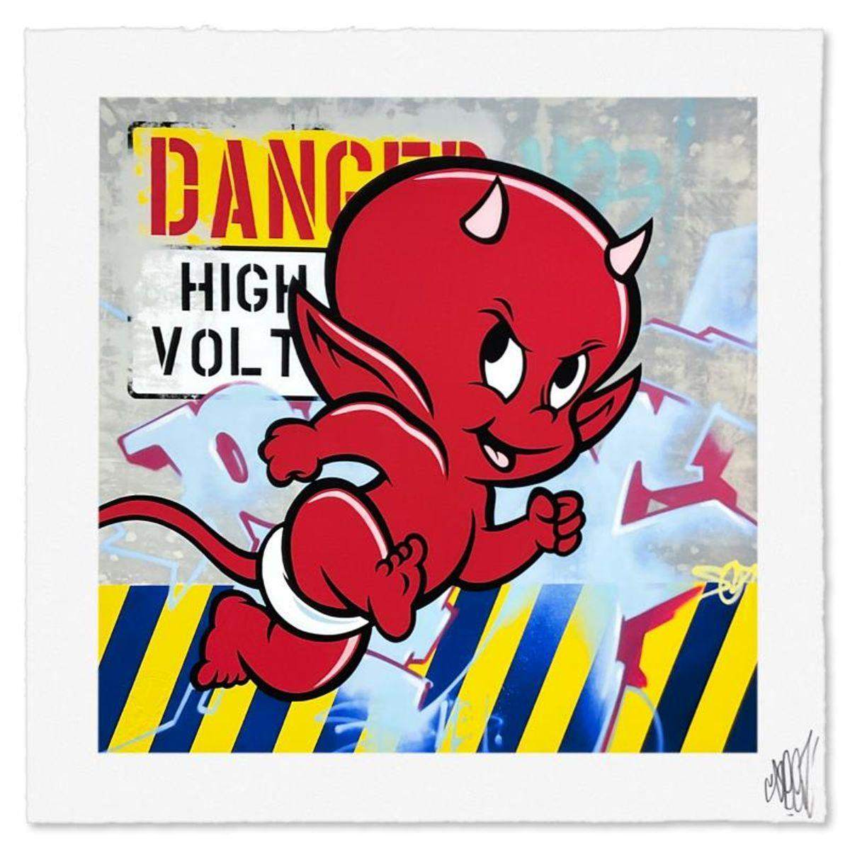SEEN "Lil Devil" Hand Signed Limited Edition Giclee with COA