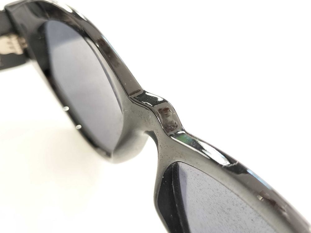 Authentic Vintage Gianni Versace 424 Col 852 Biggie Sunglasses Black Medusa
