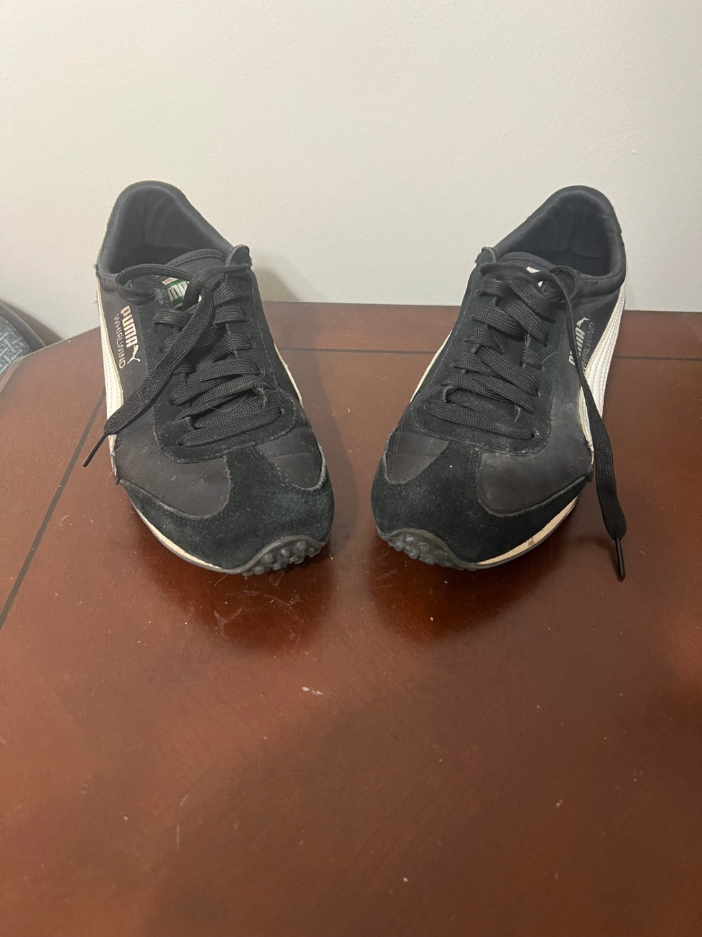 Puma Whirlwind Classic Black White Men's Size 7.5 / Women's 9.0 351293-90