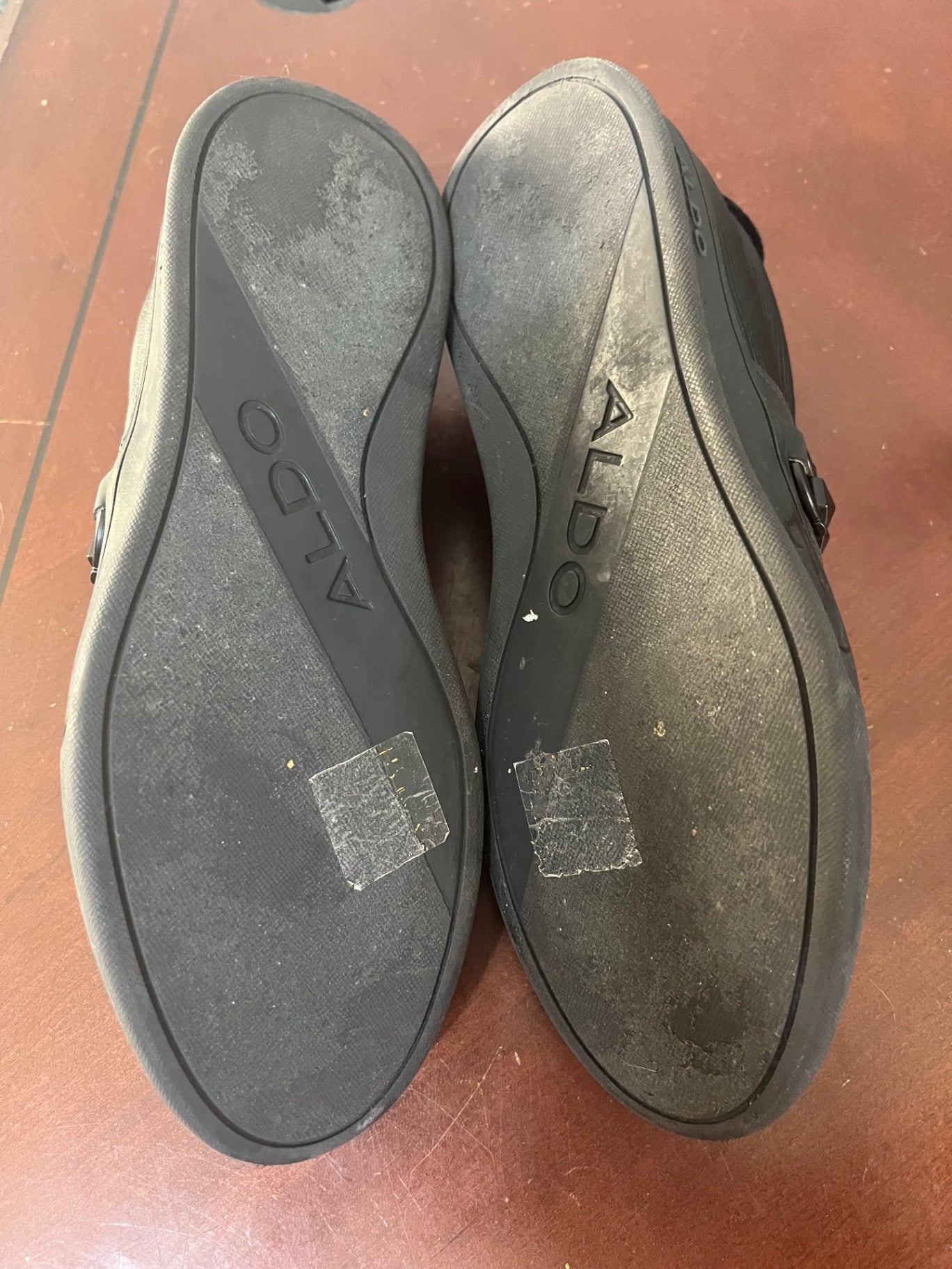 Aldo Pinedale Black Low Top Fashion Sneakers Men's Size 7.5 / Women's 9.0
