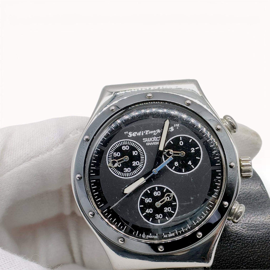 Swatch x Vivienne Westwood Seditionaries Watch AG 2001 Chronograph Authentic