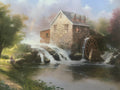 Thomas Kinkade Blessings of Summer 24x30 GP 2643/4850 DNA Signed w/ Appraisal
