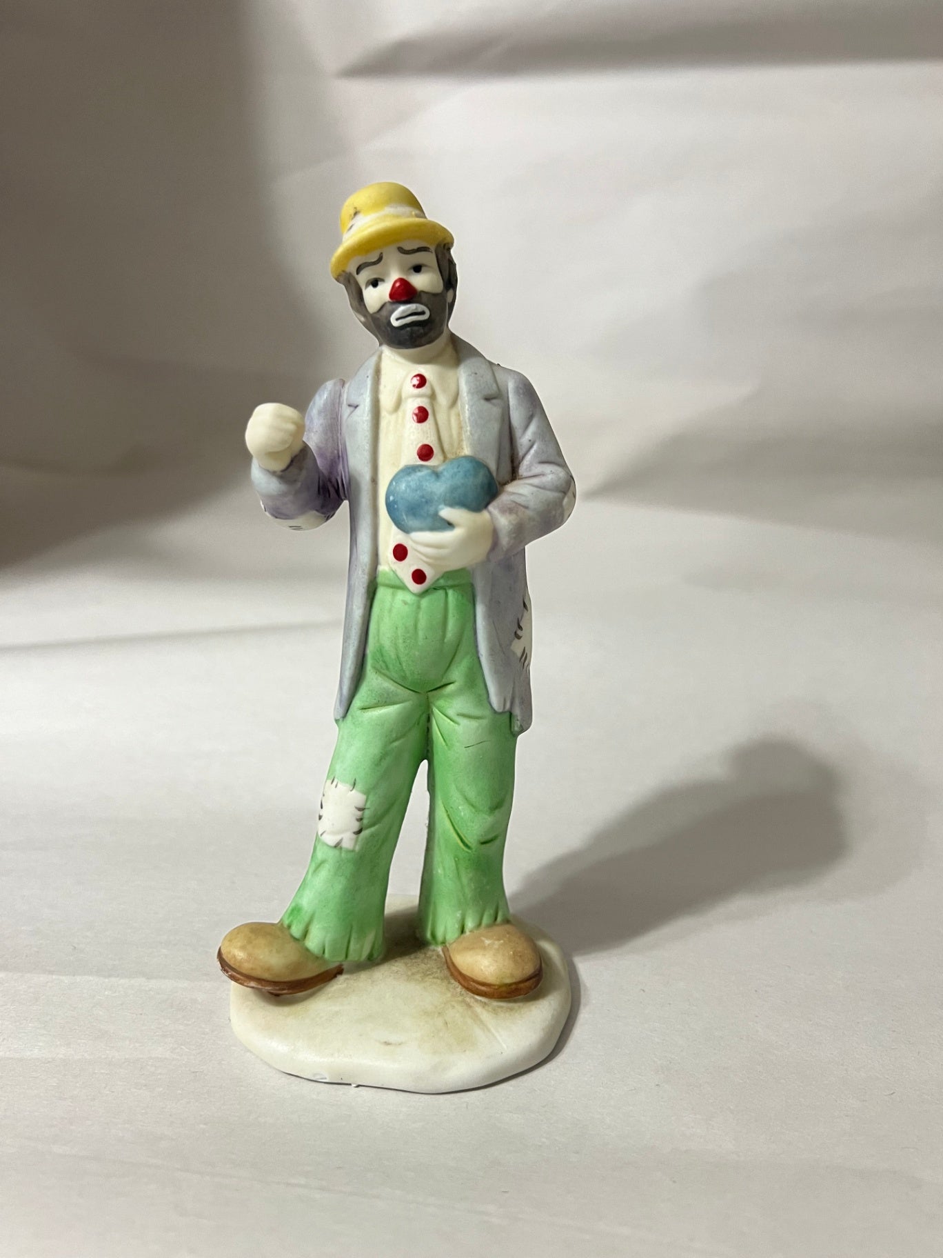 Lot of 4 Emmett Kelly Jr Flambro Figurines Weary Willie Hobo Clown Collection