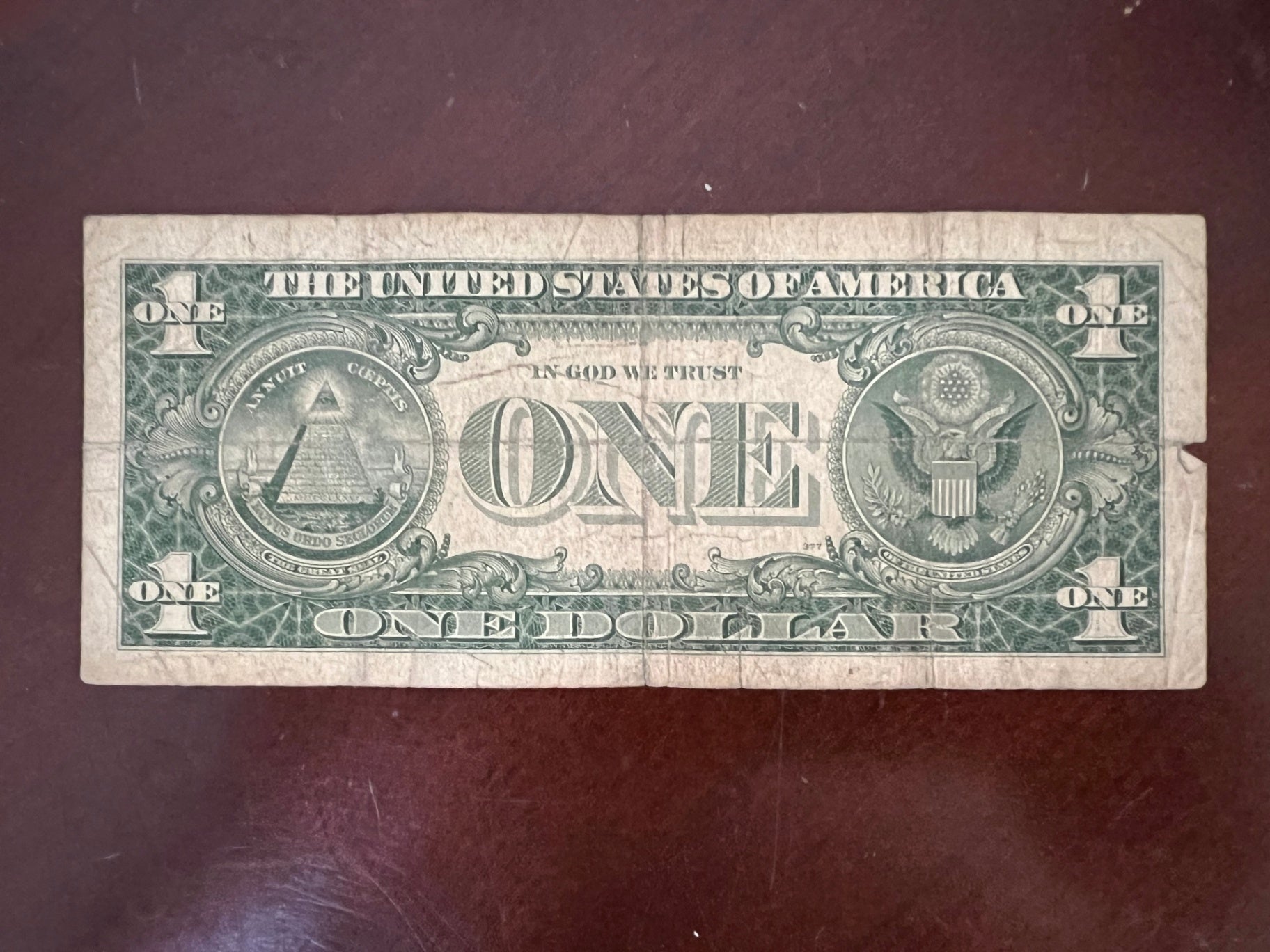Series 1957A $1 Silver Certificate Star Note Blue Seal Replacement Banknote