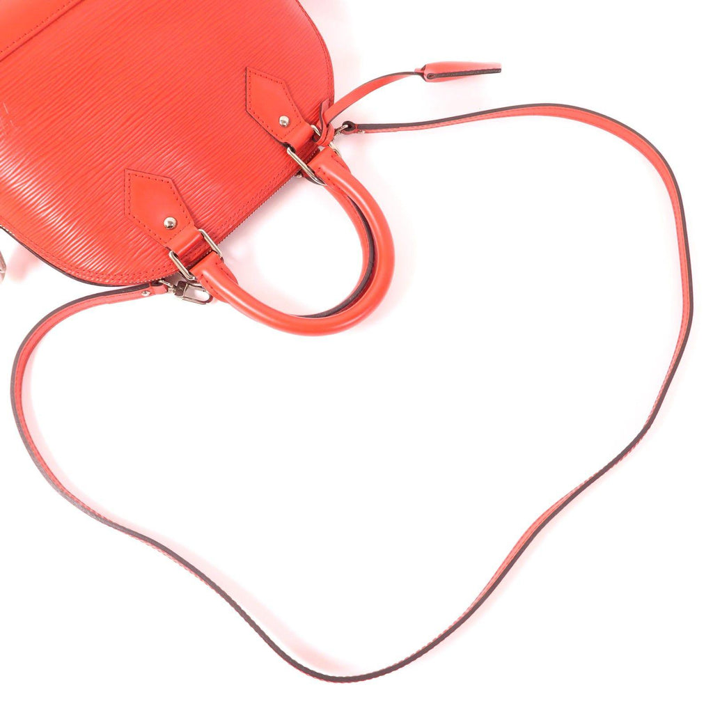 Louis Vuitton Alma BB Epi Leather Coquelicot