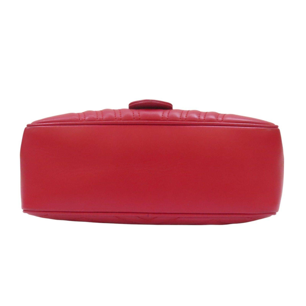 Gucci Small GG Marmont Sylvie Web Top Handle Bag