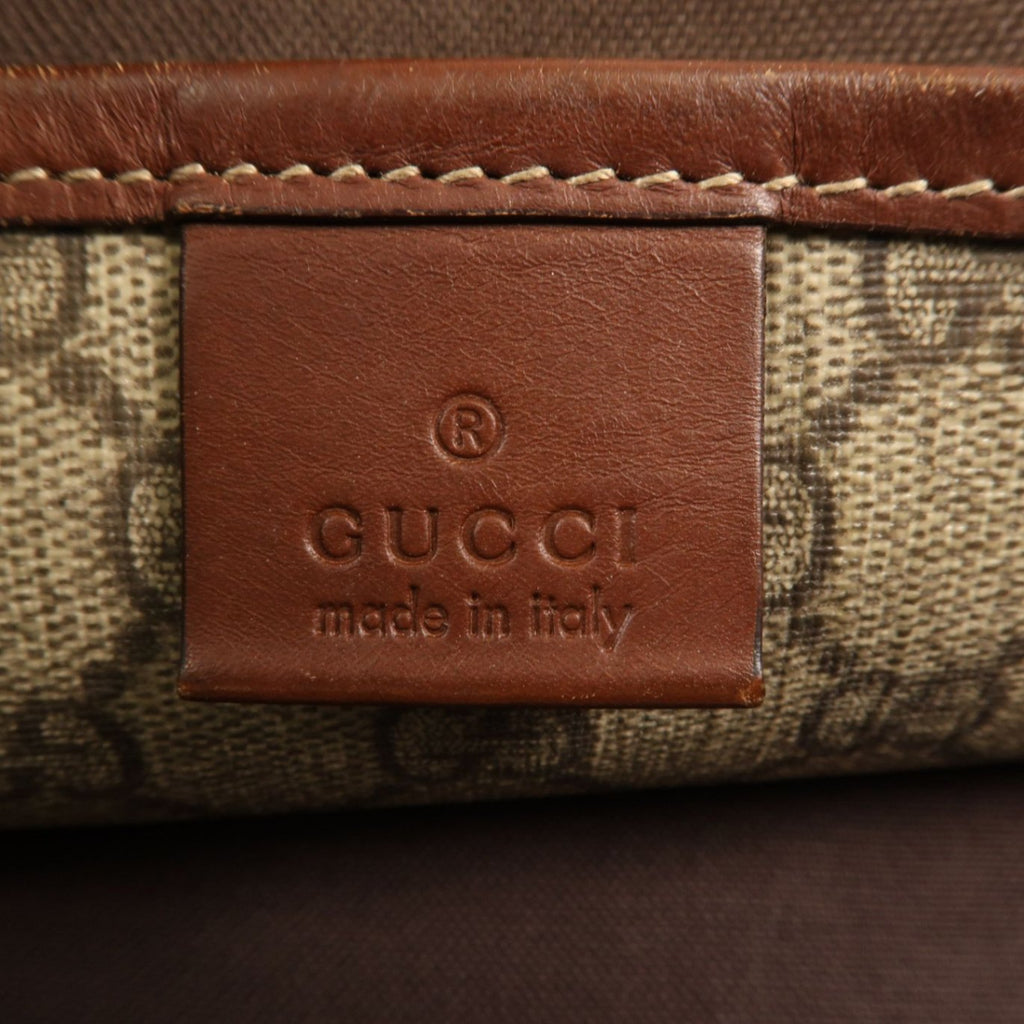 Gucci Signature Web Loop Tote Bag GG Supreme