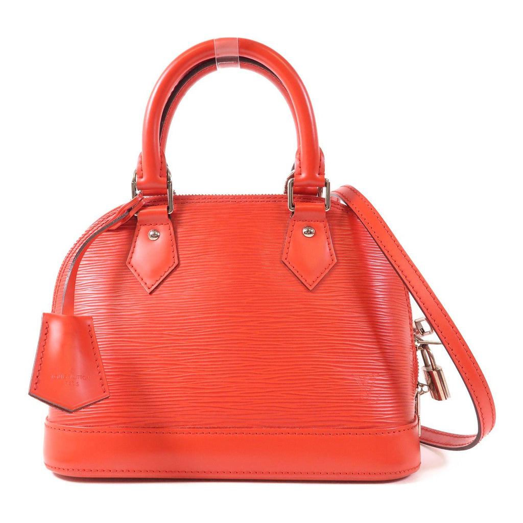 Louis Vuitton Alma BB Epi Leather Coquelicot