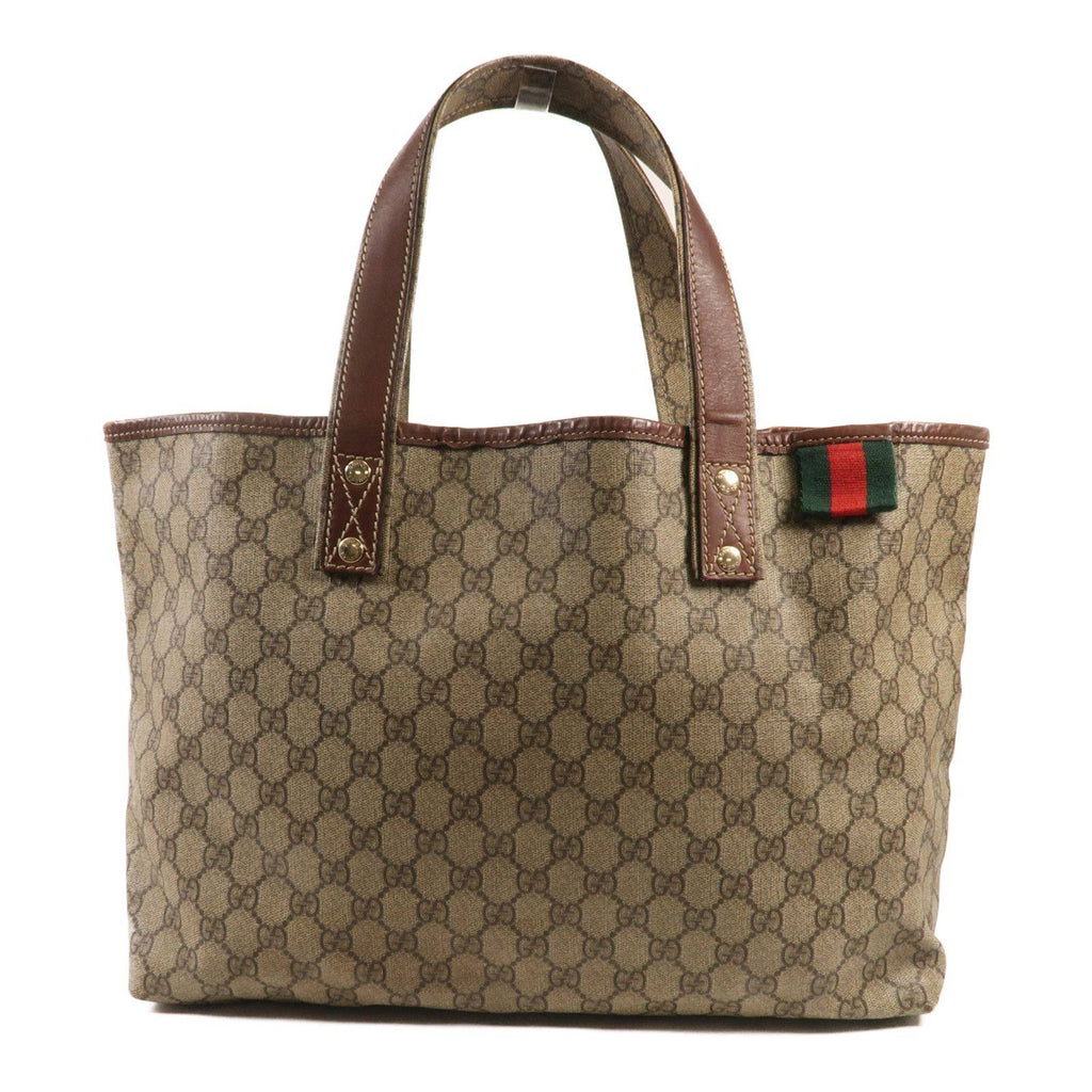 Gucci Signature Web Loop Tote Bag GG Supreme