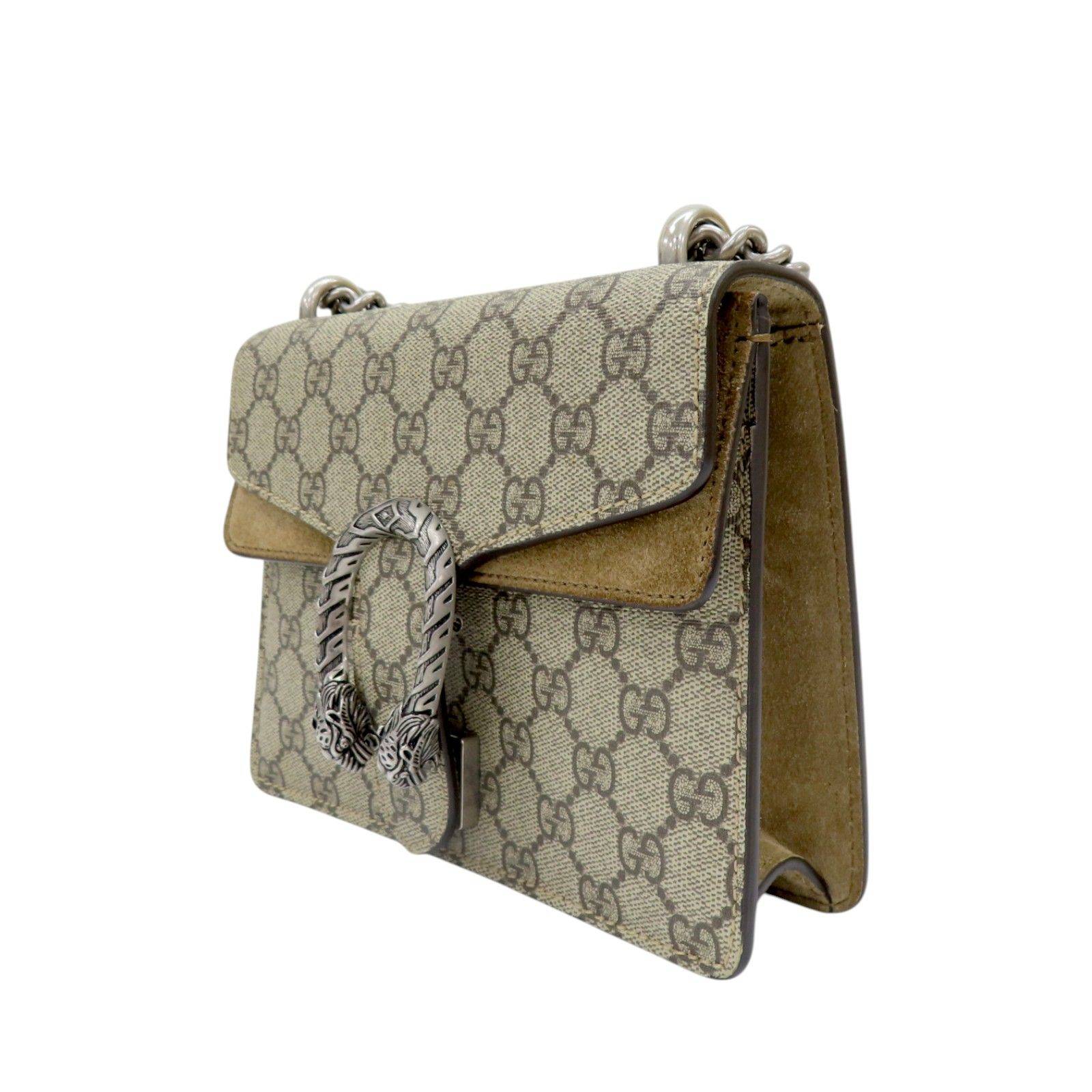 Gucci Mini Dionysus GG Supreme Shoulder Bag