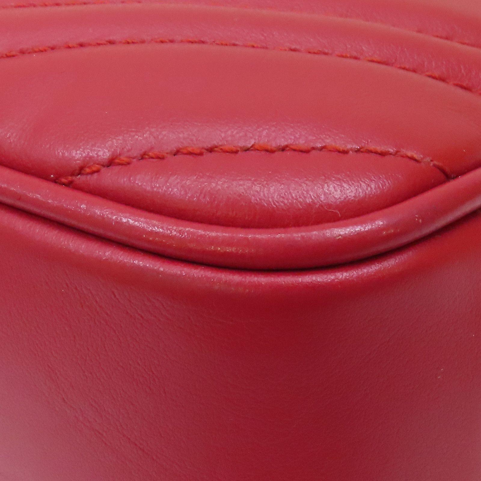 Gucci Small GG Marmont Sylvie Web Top Handle Bag